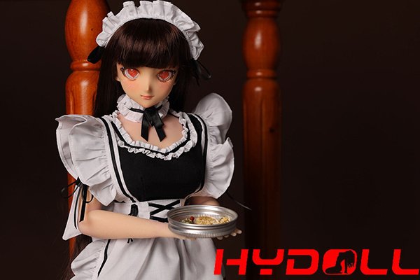 60CM Maid Anime Sex Doll Silicone Body Vinyl HeadD43022 15