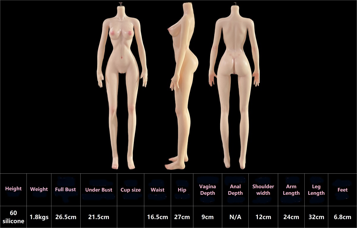 60CM Full Silicone Silver Hair Student Mini Sex Doll6b252b49bc1bd607