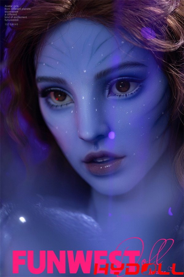 157cm Blue-Skinned Alien Girl With Big Breasts Sex Doll KylieD47076 08