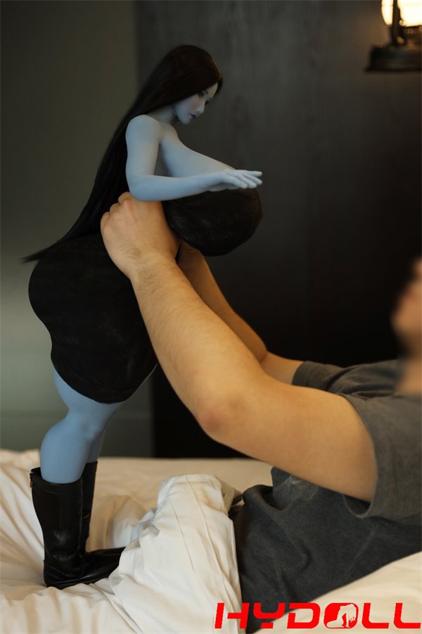 72cm Blue Skin Mini Fat Sex Doll | FariaD43040 11